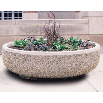 streetscapes concrete form round