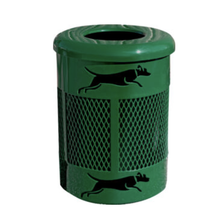 Canine Trash Can