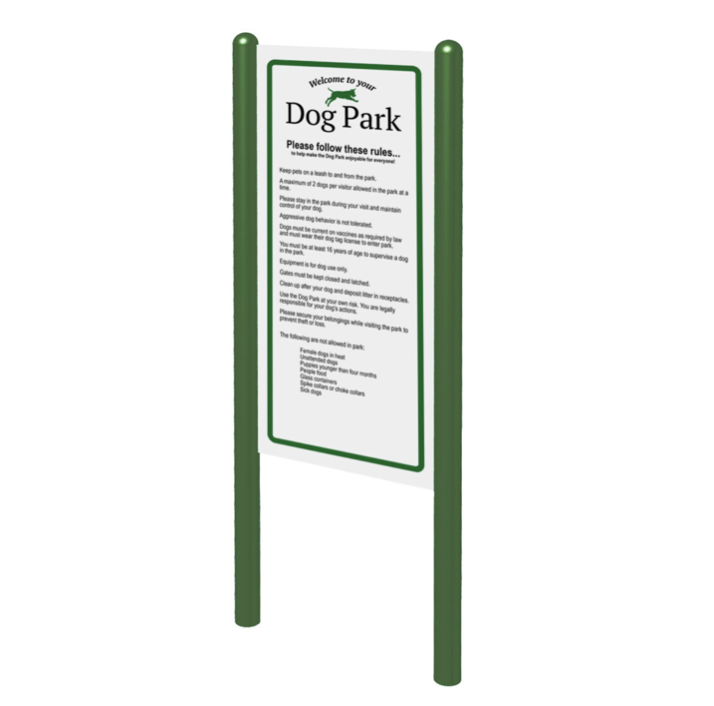 Canine Rules Sign