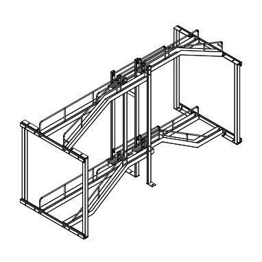 Duplex 2 Tier Bicycle Parking Station - 2 Sided - 08 - PC