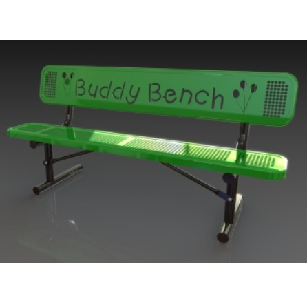 Dog Park Bench Buddy Streetscapes