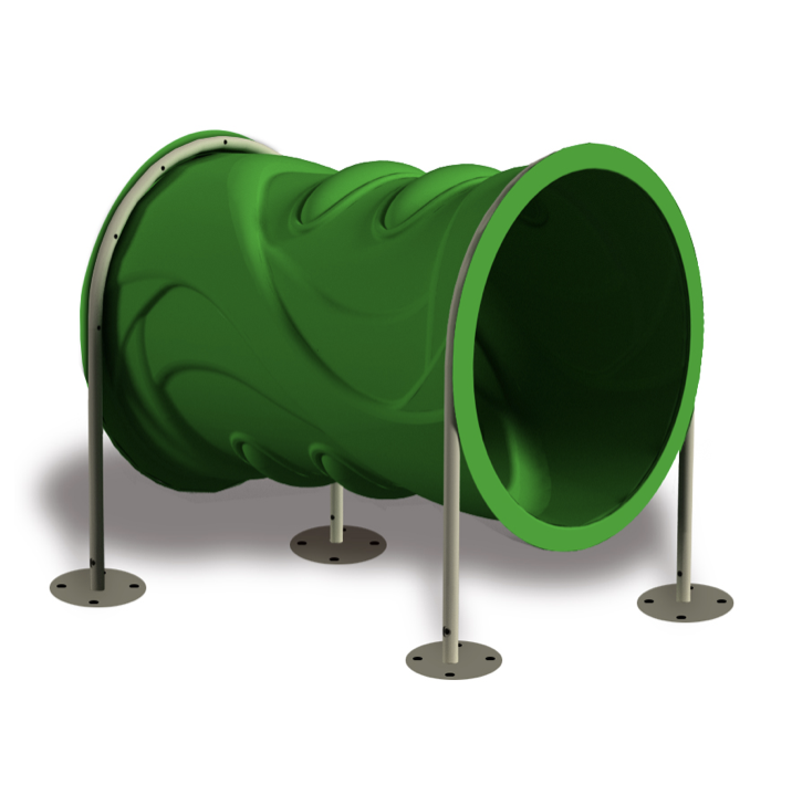 Dog Play Tunnel Run