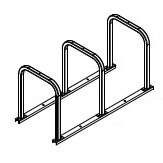 Downtown CycleRack Bike Station - 03 - SS