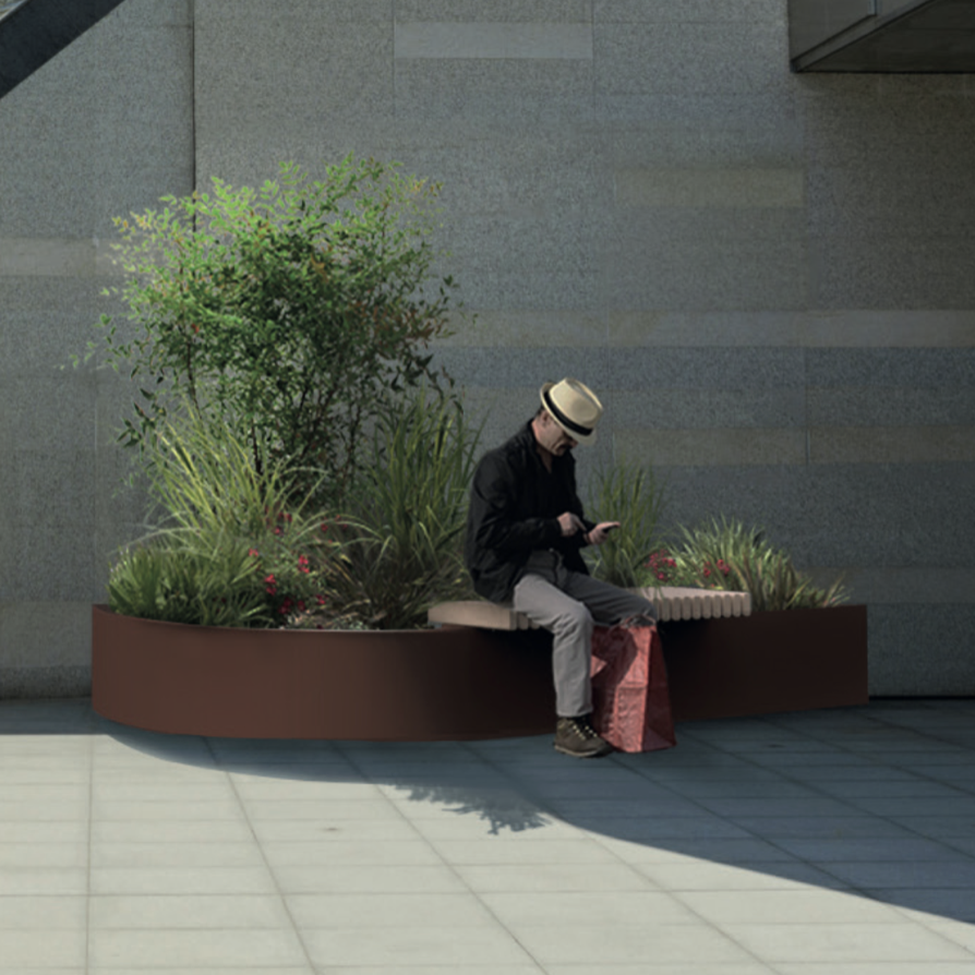 Planter Wall | Half Drop