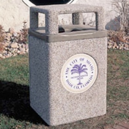 Precast | Trash | 1050 | 45 GAL